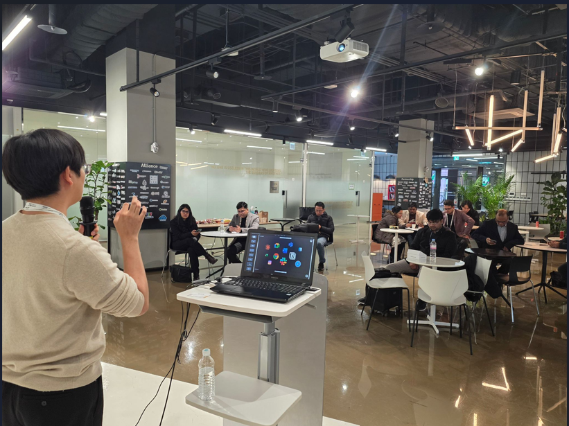 Keynote presentation at Startup Branch Seoul